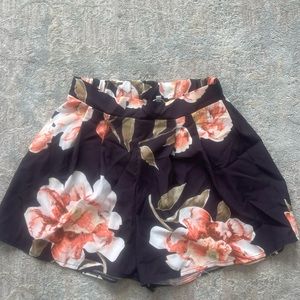 Floral shorts
